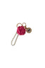 Crochet Bloem Bag Charm Roze