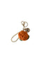 Crochet Bloem Bag Charm Oranje