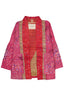 Tyler Handmade Fuchsia Sequin Kantha Jacket