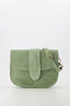 Moon Suede Shoulder Bag