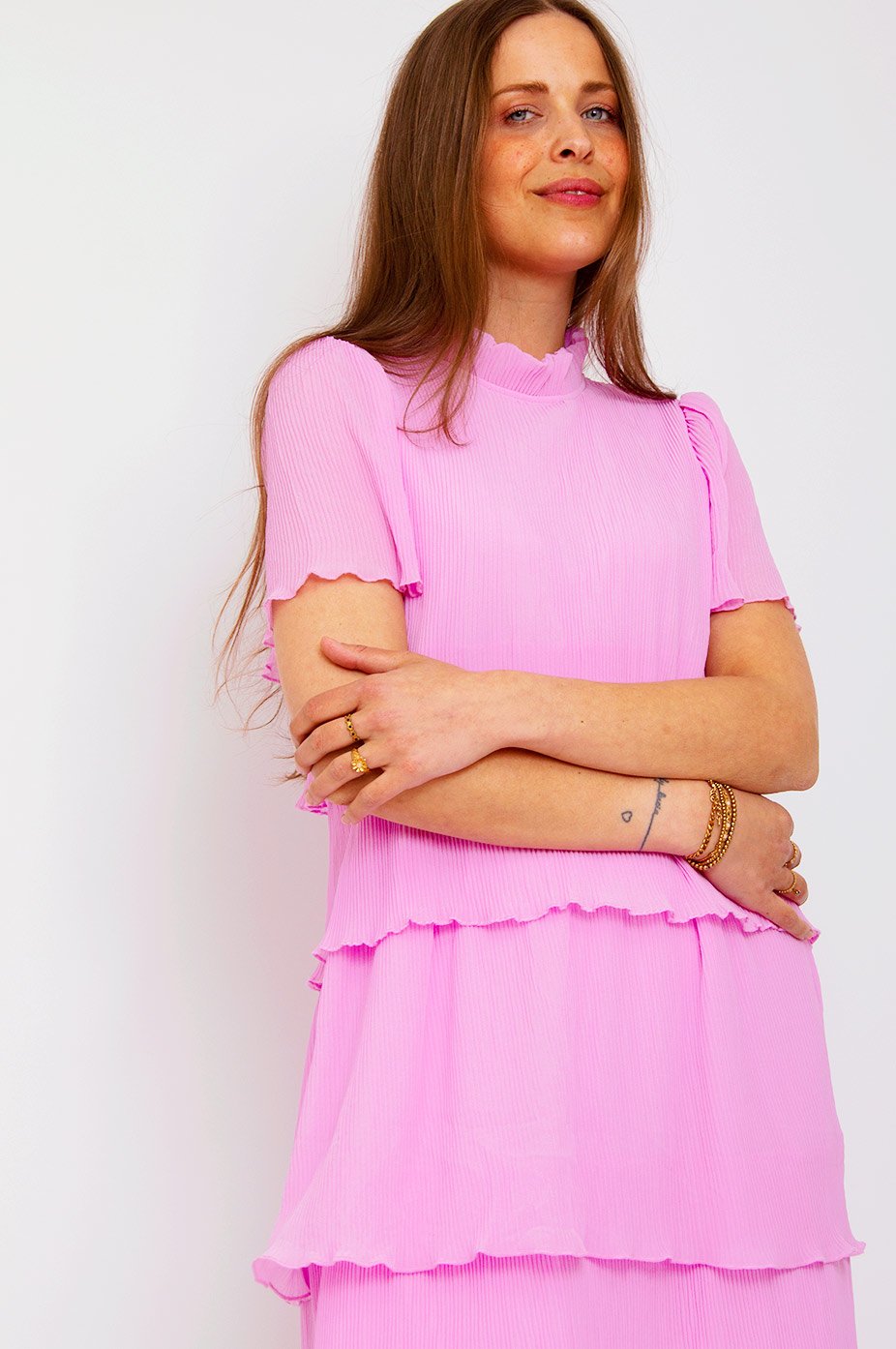 Yasoli Dress Pink Product - Goodies Sienna - Yas