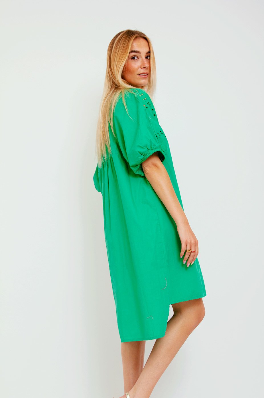 Miranda Dress Green Saint Tropez - Product - Sienna Goodies