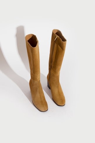 Steffie Knee Boots Camel CTWLK