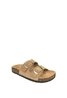 Buckle Sandals Beige Sweet Like You