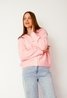 Lauren Short Buttoned Cardigan Baby Pink Sweet Like You