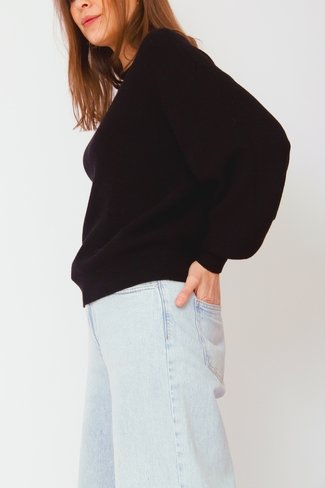 Acentia Rachelle Sweater Black MSCH Copenhagen