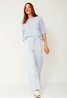 Celia Soft Sweat Pants Blue Sweet Like You