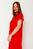 Jolie Terry Soft Midi Dress Red Sweet Like You