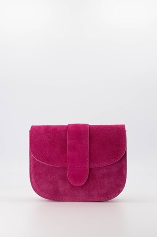 Maan Suede Bag Fuchsia Sweet Like You