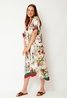 Flower Garden Kaftan Dress Green Sweet Like You