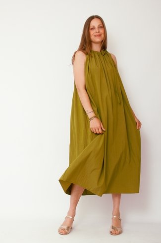 Laurel Party Dress Olive Green Sweet Like You